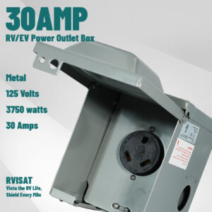 RV EV Power Outlet Box